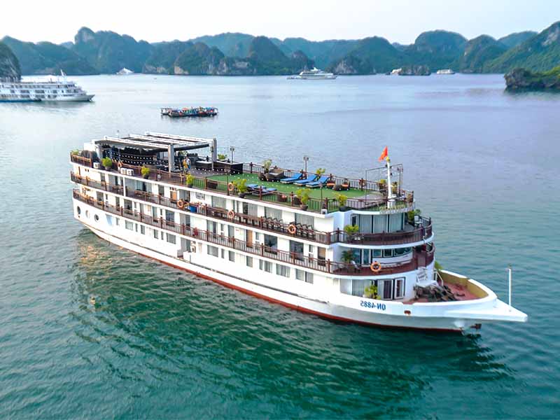 Amanda Halong Cruise - A New Gem - 2 Days 1 Night - Halong Bay