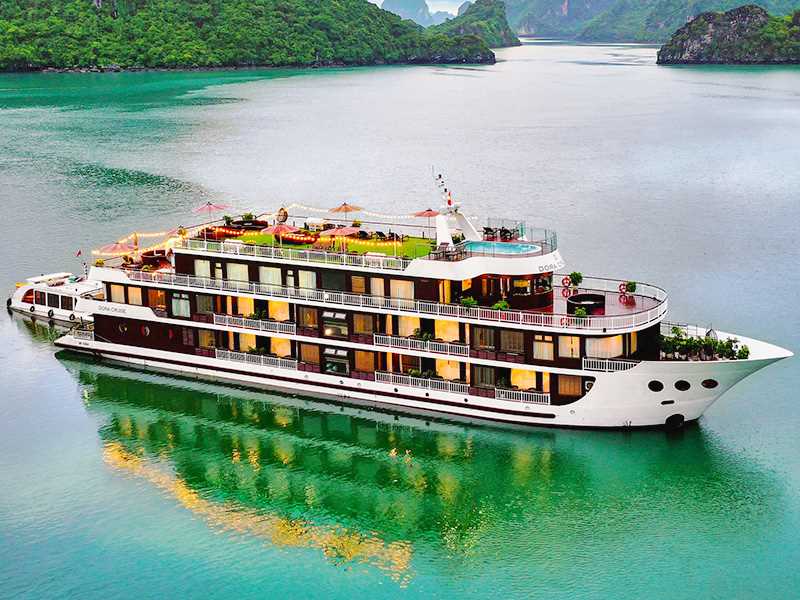 Dora Cruise - A Romantic Journey of Roses and Love - 2 Days 1 Night - Lanha Bay