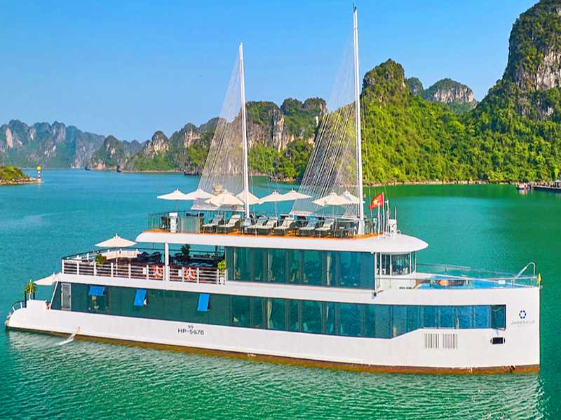 Jade Sails Cruise - Most Luxury 1 Day Cruise Tour - Halong Bay & Lan Ha Bay