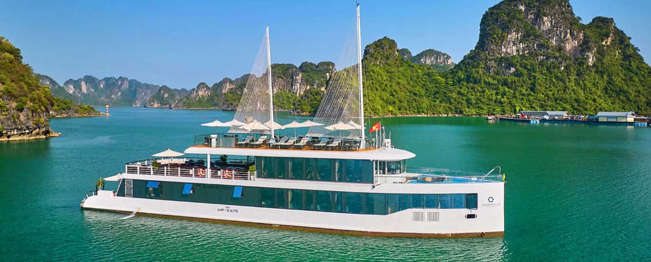 Jade Sails Cruise - Most Luxury 1 Day Cruise Tour - Halong Bay & Lan Ha Bay