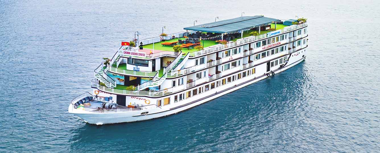 Crown Legend Cruise - Experience Authentic Vietnam - 2 Days 1 Night - Halong Bay