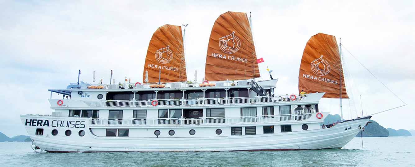 Hera Grand Luxury Cruise - Experience Unmatched Comfort - 2 Days 1 Night - Halong Bay